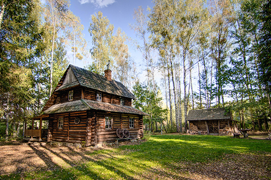 chatka w lesie poznaj nasze domy